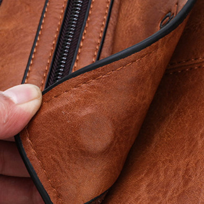 Jeep Leather Travel Bag