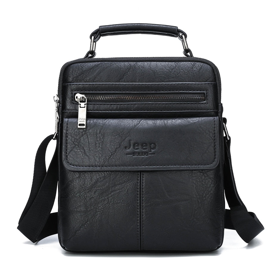 Jeep Leather Travel Bag