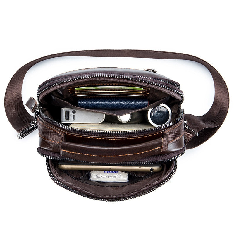 Maximus Leather Messenger