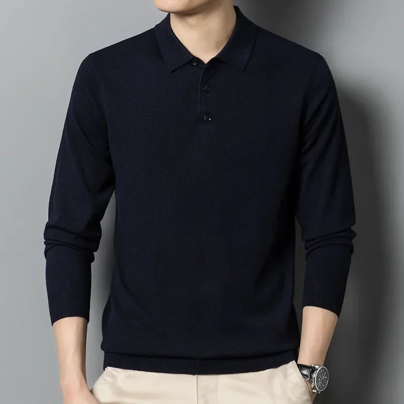 AutumnEase Polo Pullover