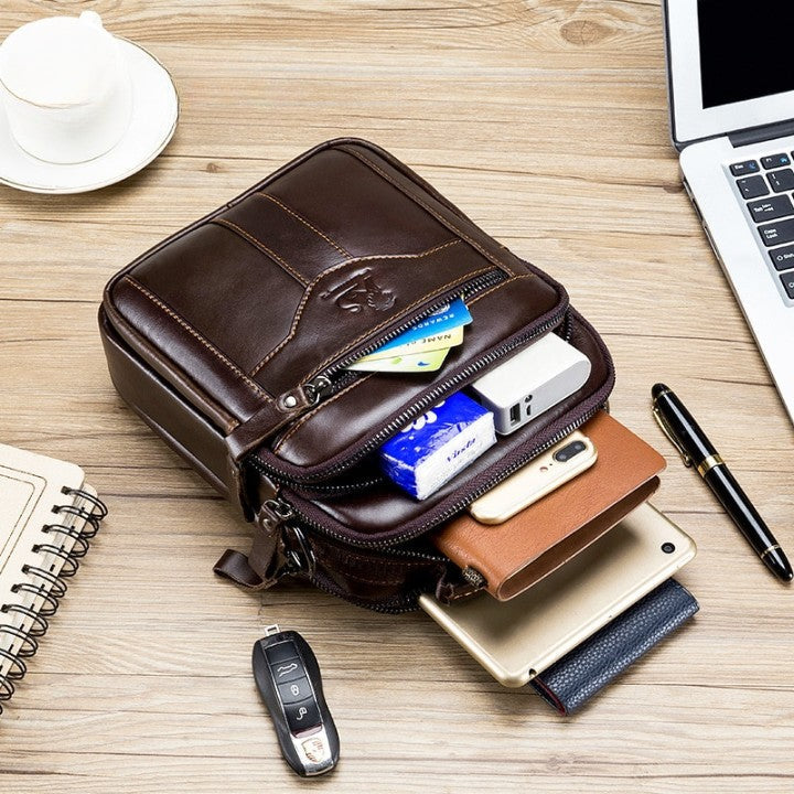 Maximus Leather Messenger