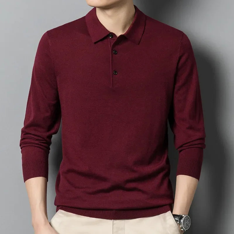 AutumnEase Polo Pullover