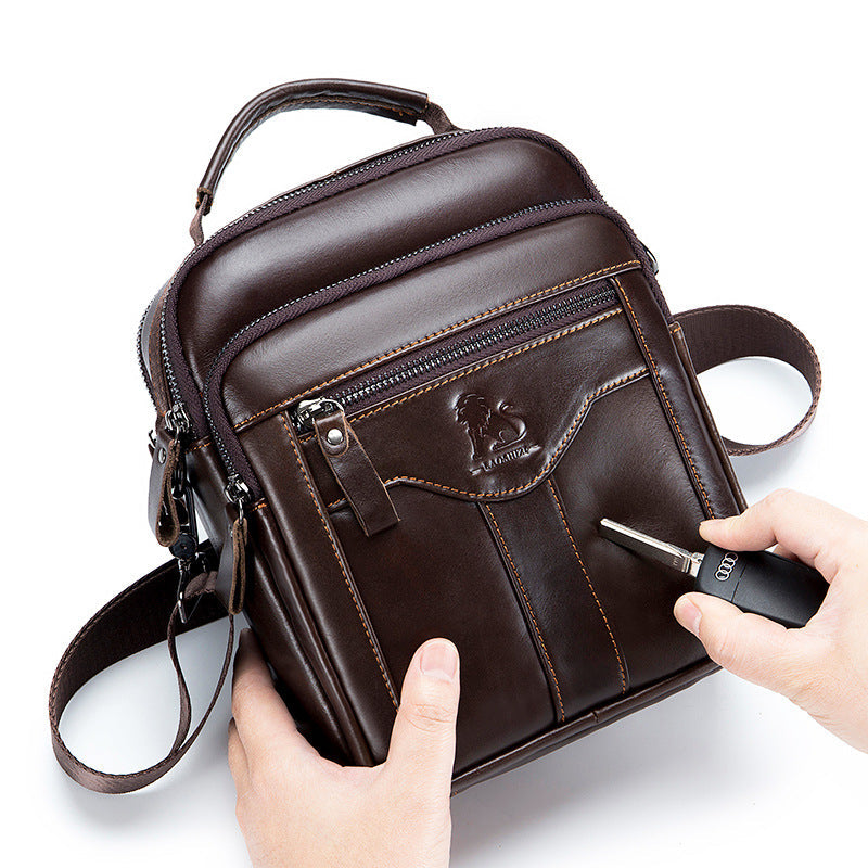 Maximus Leather Messenger