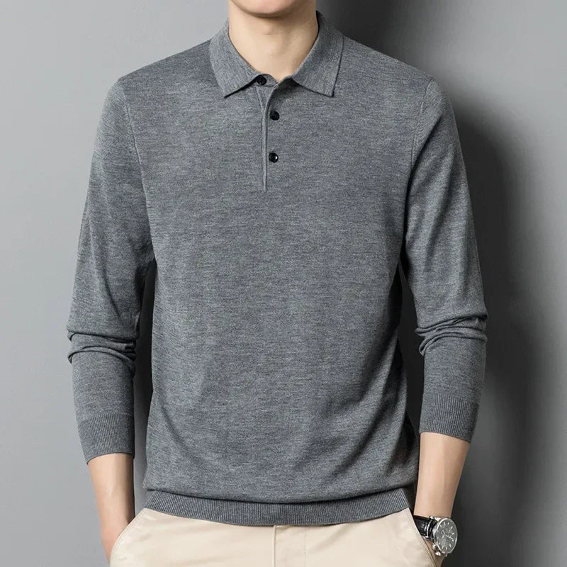 AutumnEase Polo Pullover