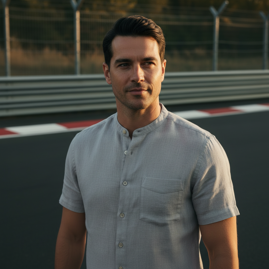 Riviera Soft Linen Henley