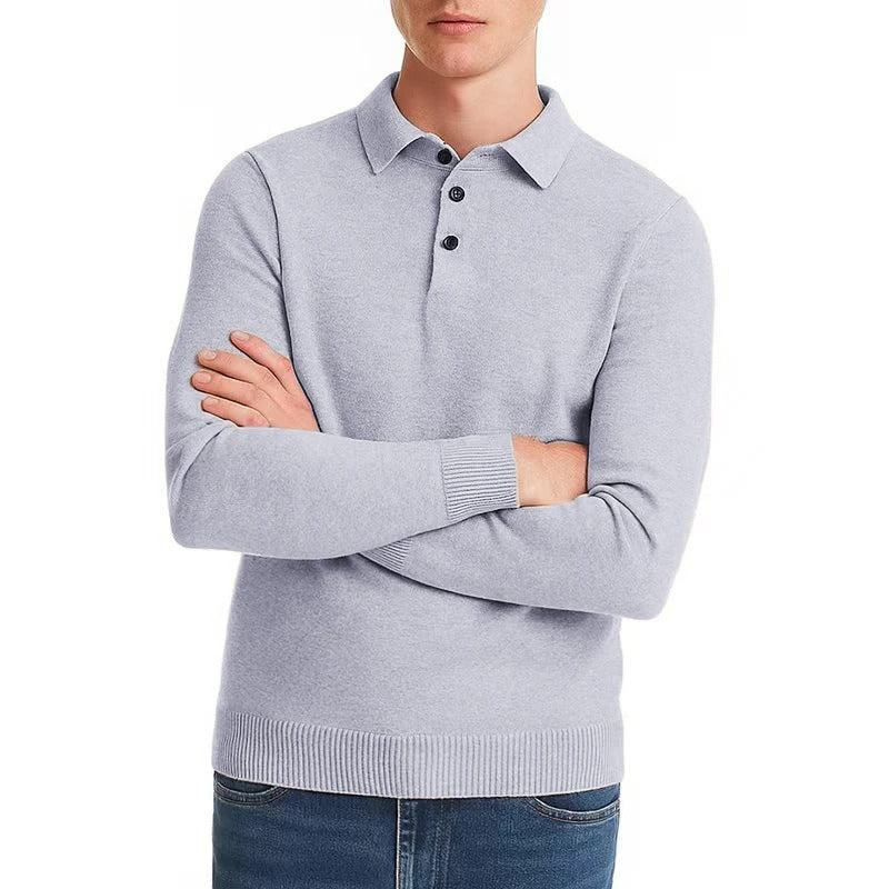 AutumnEase Polo Pullover