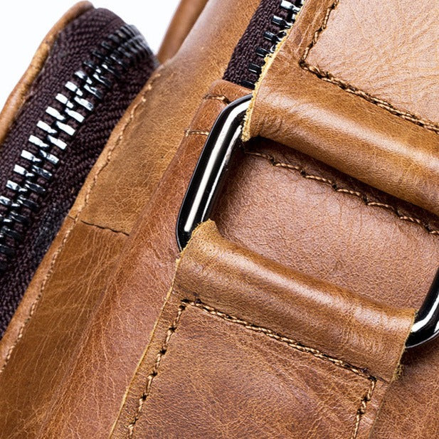 Small Genuine Leather Men’s Bag