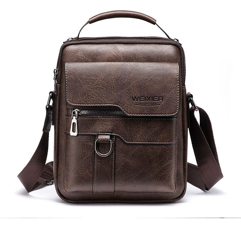 Waterproof Small Leather Men’s Bag