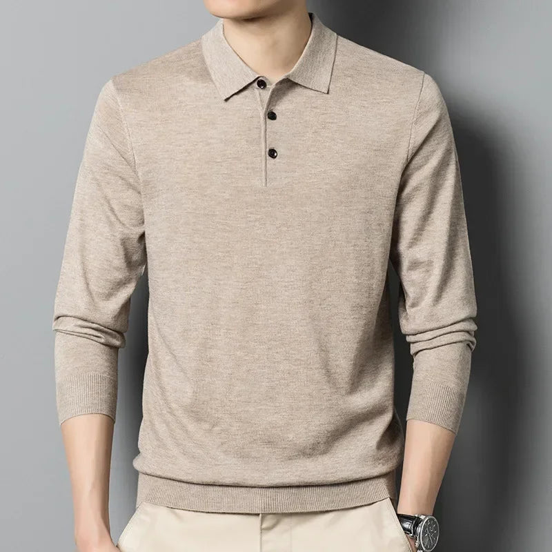 AutumnEase Polo Pullover