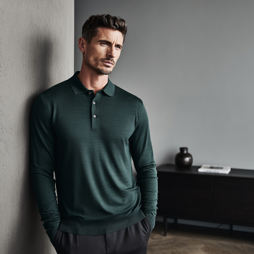 AutumnEase Polo Pullover
