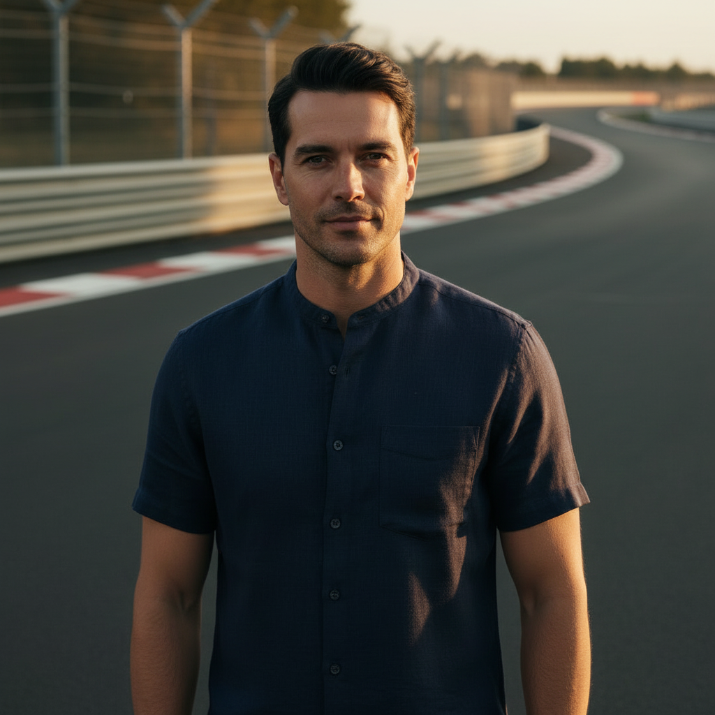 Riviera Soft Linen Henley