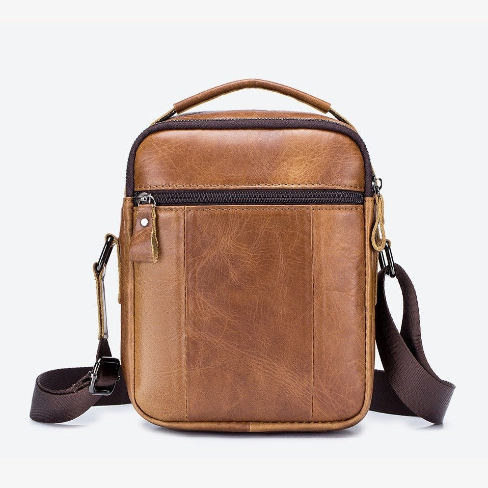Small Genuine Leather Men’s Bag